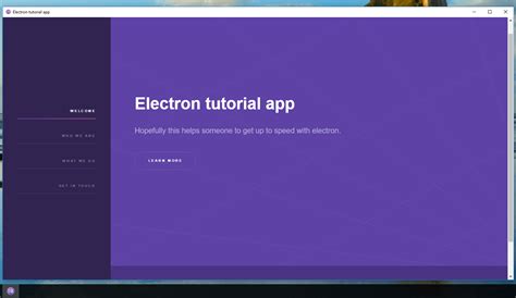 electron build for windows.